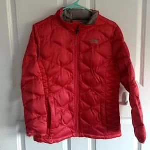 Red North face Jacket